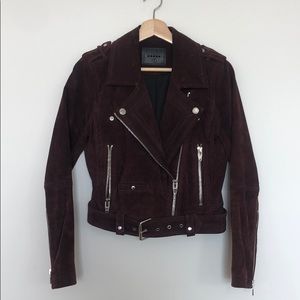 Blank NYC Suede Moto Jacket